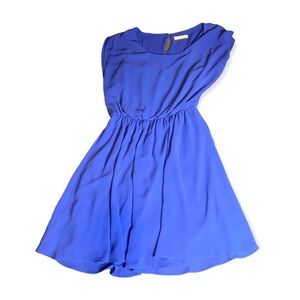 Blue flowy dress size small